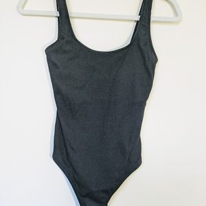 Aerie Ribbed Scoop one piece bathing suit